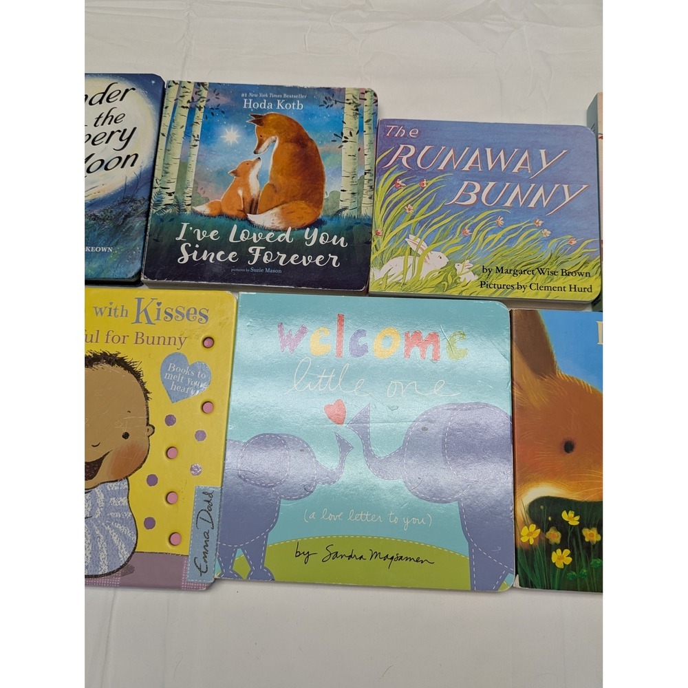 Lot‎ of 7 Children's Board Books Hoda Kotb Runaway Bunny Bedtime Stories EUC - Picture 7 of 16